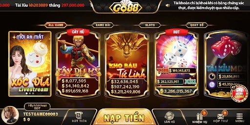 Chơi bài đổi thưởng trên máy tính GO88